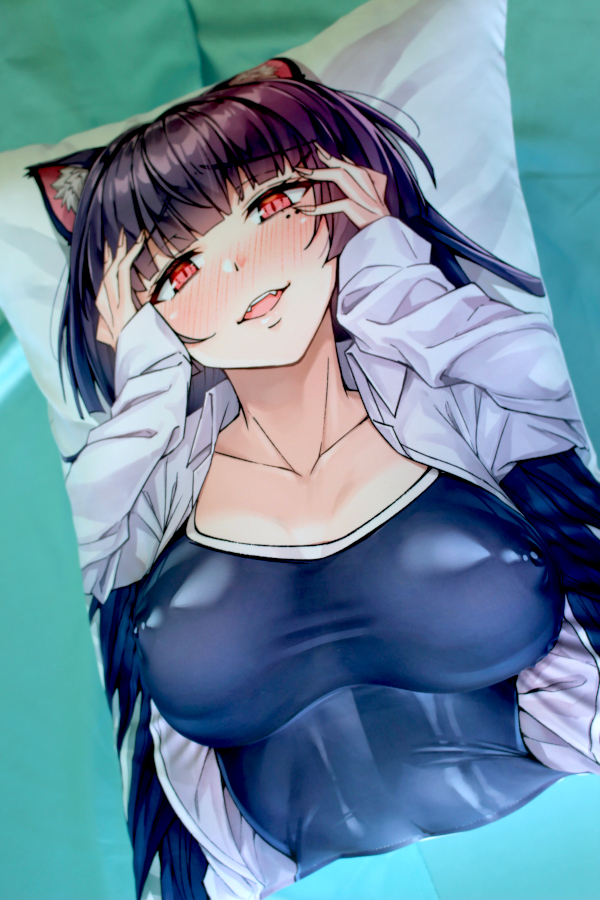 【もみまくら】ヤンデレ化け猫ちゃん ネネ もみまくらカバーA 60cm×45cm | KOTATSU ROOM × M.J.Original - 画像 (6)