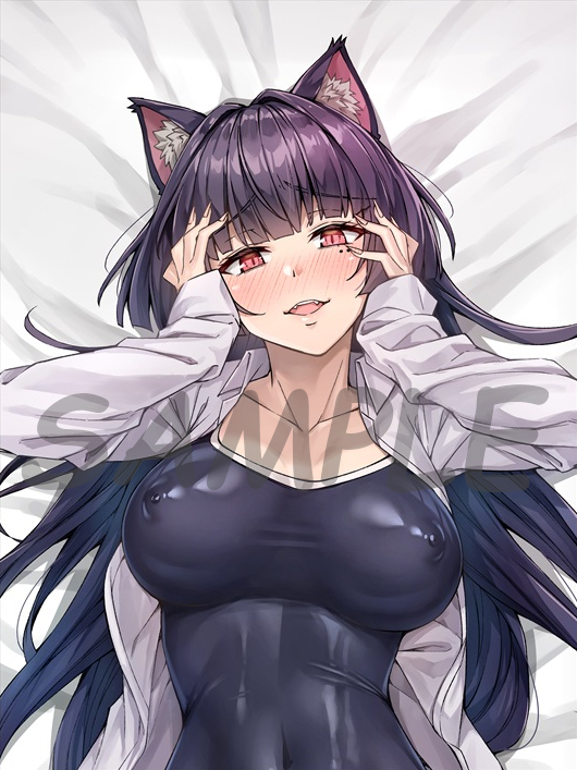 【もみまくら】ヤンデレ化け猫ちゃん ネネ もみまくらカバーA 60cm×45cm | KOTATSU ROOM × M.J.Original