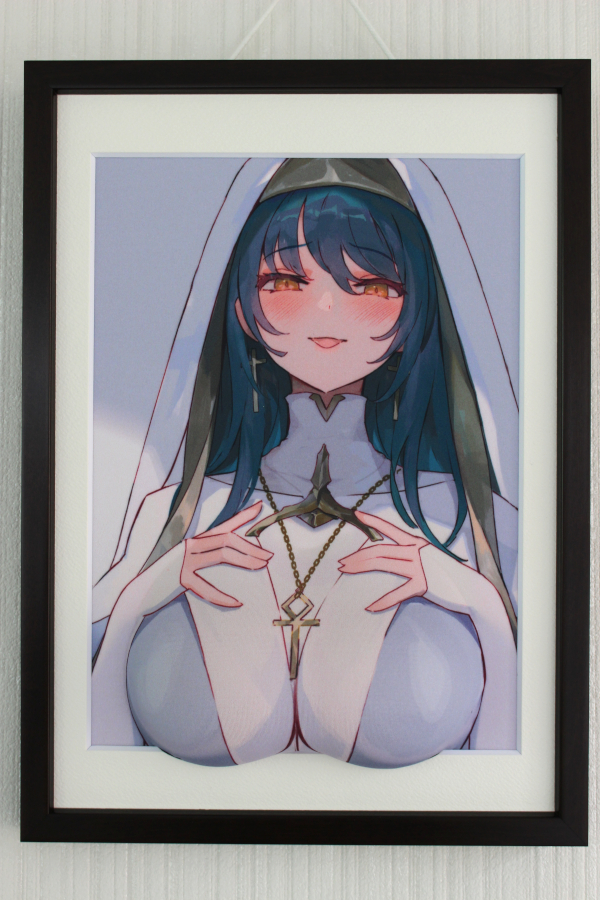 【はみあーと】聖女 シスターマリー A4 | Chowbie × M.J.Original 【HamiArt】 - 画像 (2)