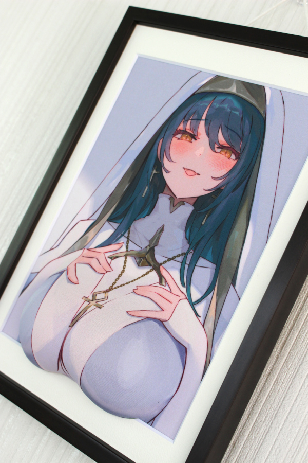 【はみあーと】聖女 シスターマリー A4 | Chowbie × M.J.Original 【HamiArt】 - 画像 (8)